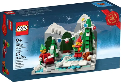 LEGO Seasonal: Weihnachtselfen-Szene (40564) - Kreatives LEGO Set mit 372 Teilen für die Weihnachtszeit, ideal für Kinder ab 9 Jahren. Baue die festliche Weihnachtselfen-Szene und erlebe Spaß beim Zusammenbauen!
