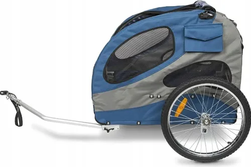 PetSafe Fahrradanhänger für Hunde Happy Ride L Blau