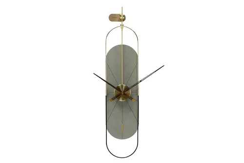 Wanduhren Grau von ONZENO