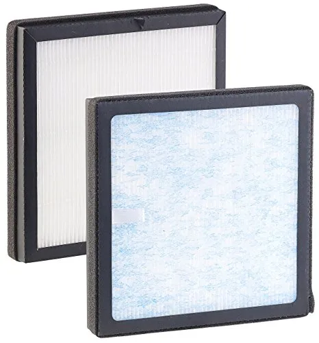 newgen medicals Zubehör zu Raum-Luftreiniger: 2in1-Feinpartikel- und HEPA-Filter für 5-Stufen-Luftreiniger LR-500 (Lufterfrischer-Ionisator, Luftfilter-Gerät, Ventilator)