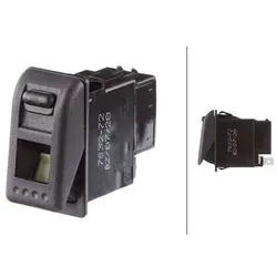 Hella Warnblinkschalter 6HH 007 832-721 - Sonstige Elektroinstallationsartikel, zuverlässiger Warnblinkschalter für sicheres Fahren und schnelle Reaktion im Notfall