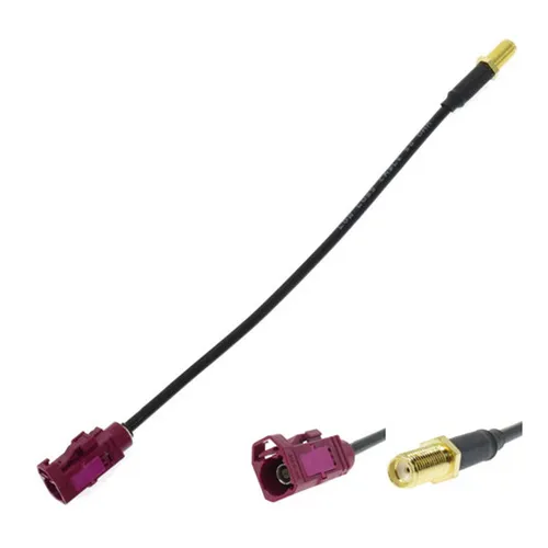 Antennenadapter Fakra D (Buchse) SMA (Buchse) für CamperNet