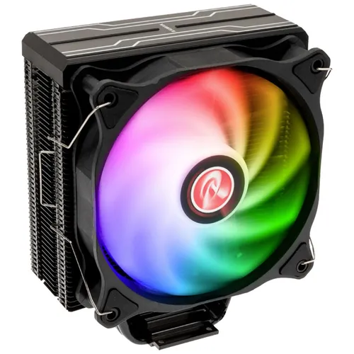 Raijintek ELEOS 12 EVO RBW CPU-Kühler - Hochleistungs-CPU-Kühler mit 6 Kupfer-Heatpipes für effiziente Wärmeableitung, ideal für Gaming und anspruchsvolle Anwendungen. Kompatibel mit Intel-Sockeln.
