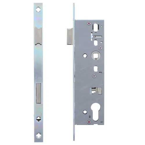 ToniTec Rohrrahmenschloss 92mm PZ - Türsicherungen mit verschleißfestem Design, geeignet für Rohrrahmentüren, universelle Montage und langlebige verzinkte Oberfläche.