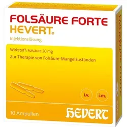 Folsäure Hevert forte Ampullen