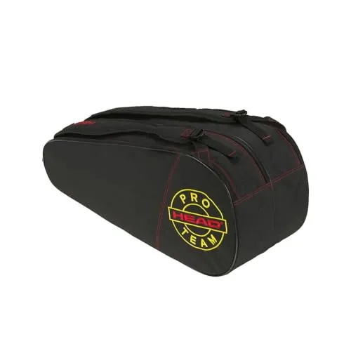 Head Tennis-Racketbag Tour Racquet Bag M - 6er SchlÄgertasche - Tennisschläger-Tasche mit 2 Hauptfächern, separatem Schuhfach und 45 Litern Volumen, ideal für die vier Grand Slams und perfekt für Reisen.