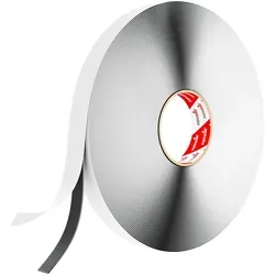 POPPSTAR Doppelseitiges Butyl Klebeband 25m - Flexibles Dichtband - Butyl-Klebebänder für vielseitige Anwendungen, wasserdicht und UV-beständig, ideal zum Abdichten von Dachrinnen und Fenstern.