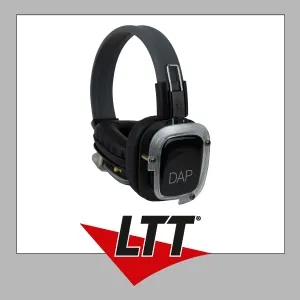 Produktbild DAP Audio DAP Silent Disco Akku Kopfhörer, schwarz – Vielseitig und leistungsstark
