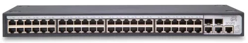 Hewlett Packard JD994A Netzwerk Switch - Intelligent verwalteter Layer 2-Switch für kleine Unternehmen, bietet hohe Zuverlässigkeit, einfache Web-Verwaltung und QoS-Funktionen für optimierte Sprachübertragungen.