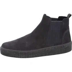 Gabor Damen Chelsea Boots, Best Fitting Stiefeletten für den Übergang - Wanderschuhe mit Lack-Obermaterial und flacher TR-Sohle, ideal für komfortable Übergangstage und modische Akzente.