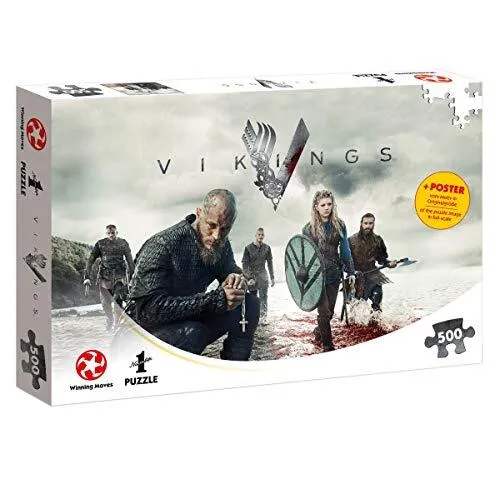 Vikings The World Will be Ours. Puzzle 500 Teile von Winning Moves Deutschland GmbH