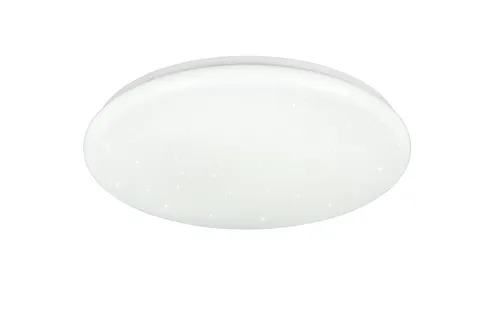 Reality Leuchten Deckenleuchte LED CETUSA DH 48.50x7 cm - Elegante Beleuchtung - Moderne LED-Deckenleuchte in Weiß mit 4400 Lumen, Fernbedienung und dimmbarer Lichtfarbe (2700-6500 K). Ideal für stilvolle Raumgestaltung und angenehme Lichtakzente.