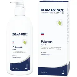 Dermasence Polaneth Lotion - Pflege für sehr trockene, juckende Haut, mit 4% Urea für intensive Feuchtigkeitsregeneration und schnelle Hautberuhigung