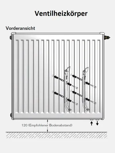 Buderus Ventil Heizkörper Typ 11