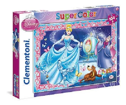 Disney Princess Puzzle 104 Teile von Clementoni, NEU