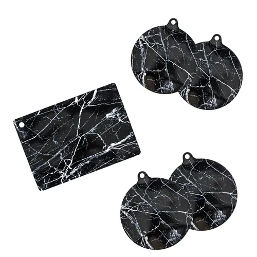 Spetebo Induktions Schutzmatte schwarz hitzebeständig bis 240°