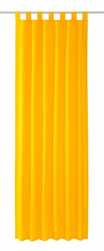 TOM TAILOR HOME Vorhang DOVE, Blickdichter Schlaufenschal in gelb von TOM TAILOR HOME