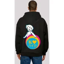 Produktbild F4NT4STIC Kapuzenpullover Heidi Kopf Motiv Heroes of Childhood Nostalgie, Retro, Heroes of Childhood schwarz S (46)