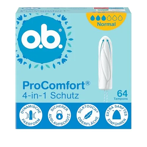 Damenhygieneartikel von o.b.