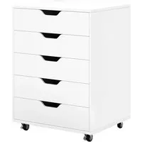 Produktbild COSTWAY Rollcontainer mit 5 Schubladen
