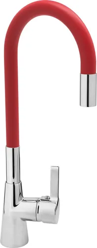 Küchenarmatur Flexible, rot, mehrfarbig,Trizeratop