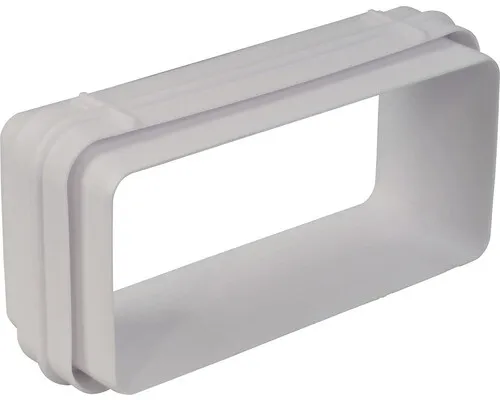 Rotheigner Flachkanal-Verbinder weiß 111 mm x 54 mm