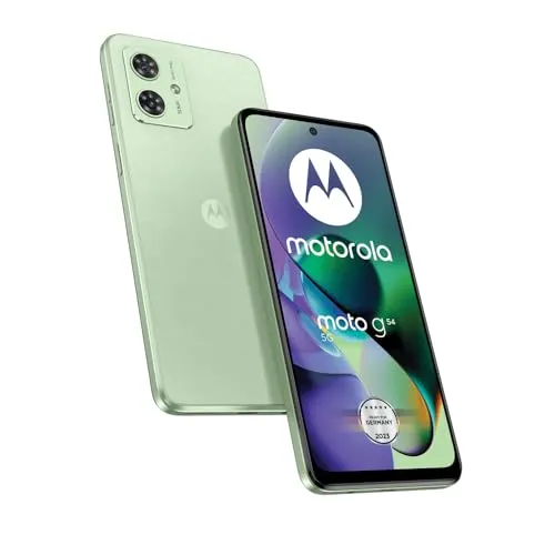 Motorola moto g54 5G - 8 GB RAM, 256 GB, Android 13 Smartphone in Mintgrün