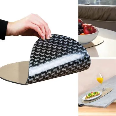 Produktbild silwy Metall-Nano-Gel-Platzset, beige, 0,2x24,3x36cm