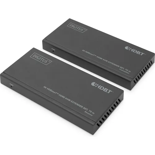 Produktbild Digitus 4K HDBaseT HDMI KVM Extender Set, 70 m (DS-55512)