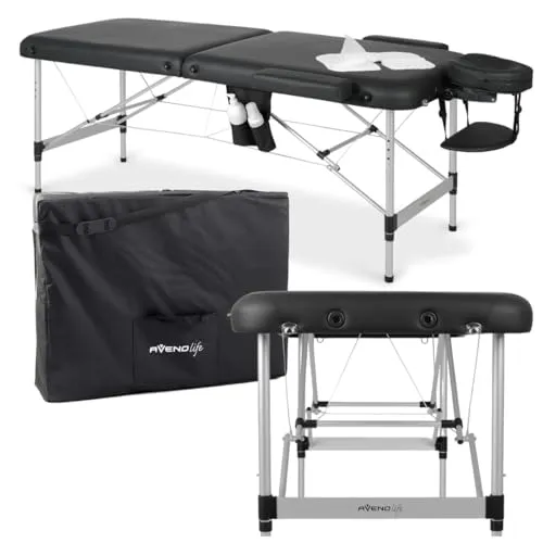 Habys Massageliege Nadia Mobile in schwarz von HABYS