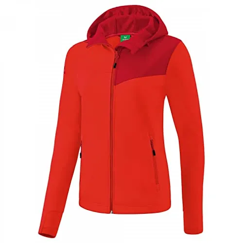 Erima Damen Performance Softshell Jacke, rot, 40 von ERIMA