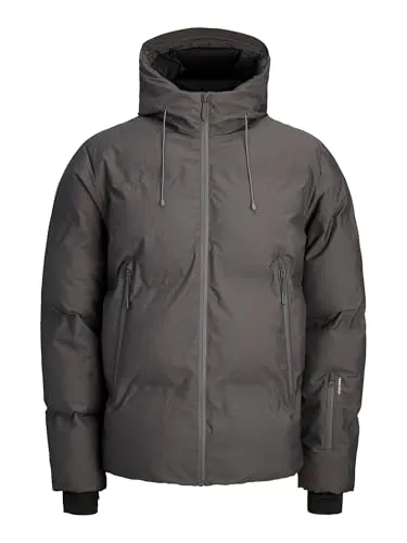 JACK & JONES Herren Jcofusion Technical Puffer Jacket Sn, Pavement, m