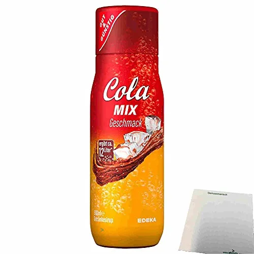 Gut & Günstig Cola Mix Getränkesirup (500ml Flasche) + usy Block