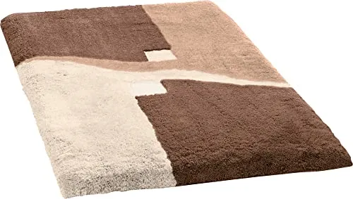 Erwin Müller Badematte Athen, rutschhemmend, 80x140 cm in braun von Erwin Müller