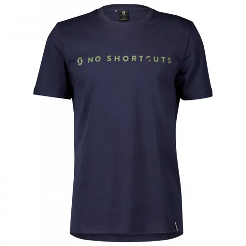 Scott Tee M's No Shortcuts SS dunkelblau (0114) L von Scott