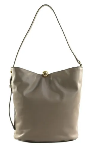 Furla Sfera Soft M Beuteltasche taupe WB01691-BX3168-MA200 - Schultertaschen aus fein genarbtem Kalbsleder in elegantem taupe, perfekt für stilvolle Auftritte.