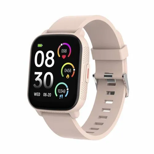 DENVER SWC-184RO Bluetooth Smartwatch mit Herzfrequenzsensor - Komfortable Bluetooth-Smartwatch mit 1.8