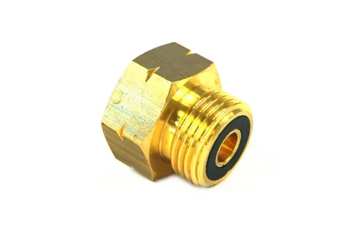 Gas Entnahmestutzen Nr. 4 auf deutschen Druckregler Gasregler Gasflasche