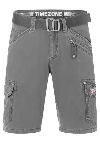 TIMEZONE Cargoshorts für Herren – Kurzes Design in Grau von TIMEZONE