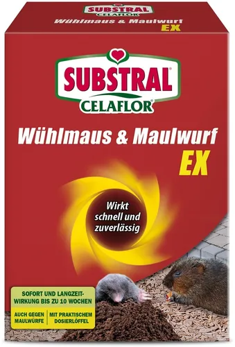 Substral Celaflor Wühlmaus & Maulwurf EX 150g