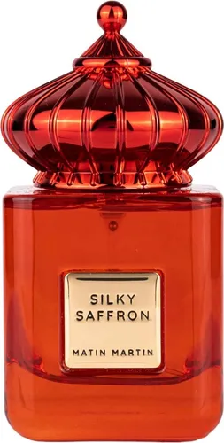 Matin Martin Silky Saffron Woda perfumowana, 100 ml - Unisex Düfte, luxuriöser Duft mit edlem Safran für ein sinnliches Erlebnis und langanhaltende Frische.