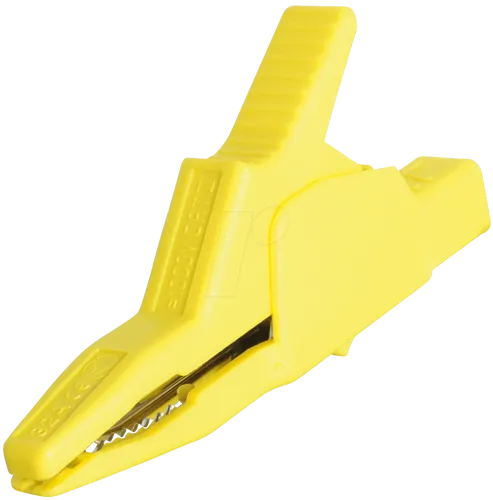 AK 2 B 2540 I GE - Abgreifklemme, 4 mm, gelb, gesichert