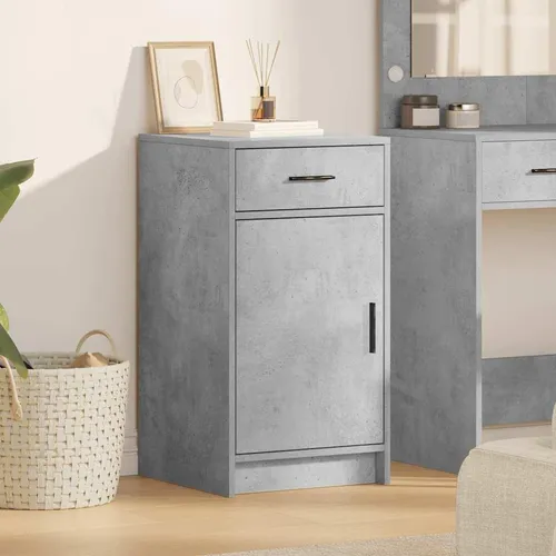 vidaXL Sideboard Betongrau 40 x 40,5 x 75 cm in grau von vidaXL
