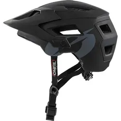 Oneal Defender 2.0 Solid Fahrradhelm - Schwarz, Größe S/M für Männer - Fahrradhelm mit hautfreundlichem, schweißabsorbierendem Polster, abnehmbaren und waschbaren Polstern sowie einfacher Justierung für optimalen Tragekomfort.