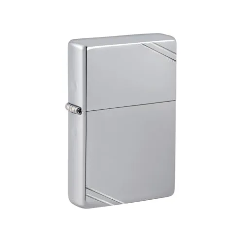 Zippo 1026003 Feuerzeug 260 Vintage Chrome High Polished in silber von Zippo