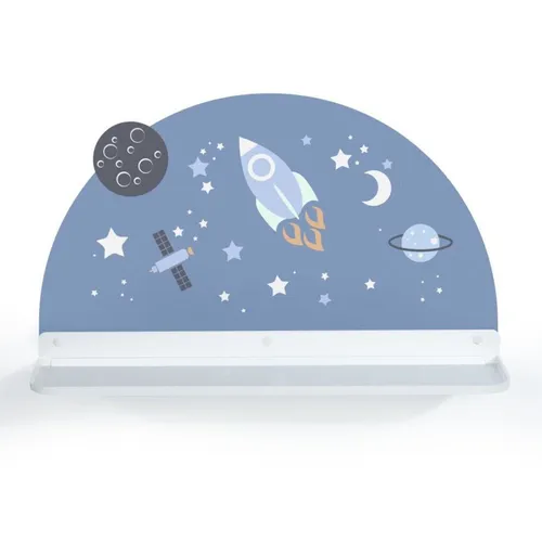 HAMA Regal für Toniebox®, magnetisch, inkl. 4 Wandsticker, Weiß - Zustand: Neu