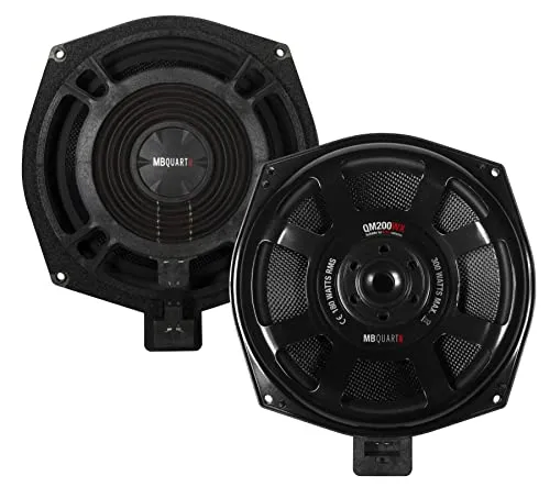 MB Quart QM200WX BMW Subwoofer für Untersitz Montage | 2x 20cm Bass Lautsprecher