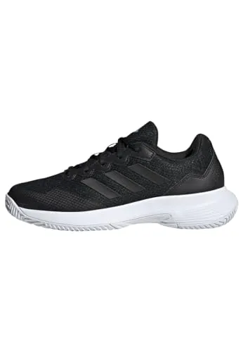 adidas Damen Gamecourt 2.0 Tennis Shoes - Damen-Sneaker mit offenporigem Mesh-Obermaterial und EVA-Zwischensohle für hohen Komfort, ideal für ambitionierte Tennisspielerinnen.