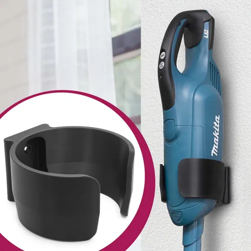 Staubsauger Wand Halterung Akku Sauger Halter Schwarz passend für Makita DCL182
