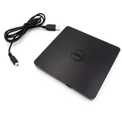 Dell Slim DW316 externes USB DVD-Laufwerk - DVD-Laufwerke für Ultrabooks und Notebooks, Plug-and-Play, leicht und tragbar, ideal für das Abspielen und Brennen von Discs unterwegs.